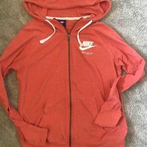Women nike zip up hoodie